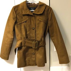 Small Brown Women’s Suede Jacket